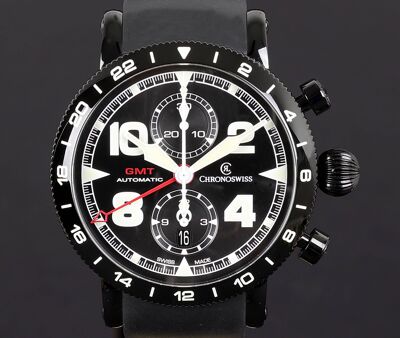 Timemaster Chronograph GMT DLC - CH-7555.1